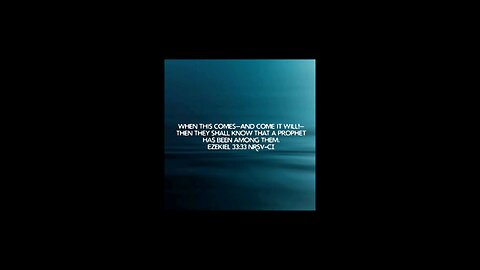 prophet #biblebuild #bibleverse #bibleverseoftheday♥️💚💙💜🧡💛 #bible #christiantiktok