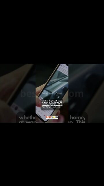 High User Engagement | Benefits of Mobile Marketing | #shorts #mobilemarketing #digitalmarketing