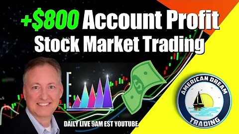 +$800 Account Profit - VIP Member Stock Market Trading Success