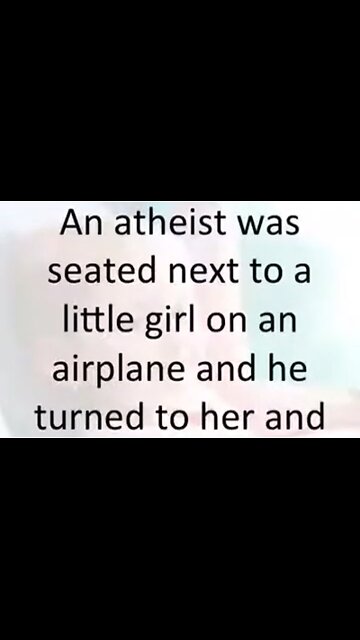 Little Girl Mocks An Atheist Fool