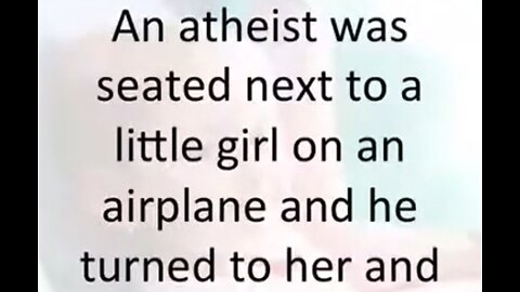 Little Girl Mocks An Atheist Fool