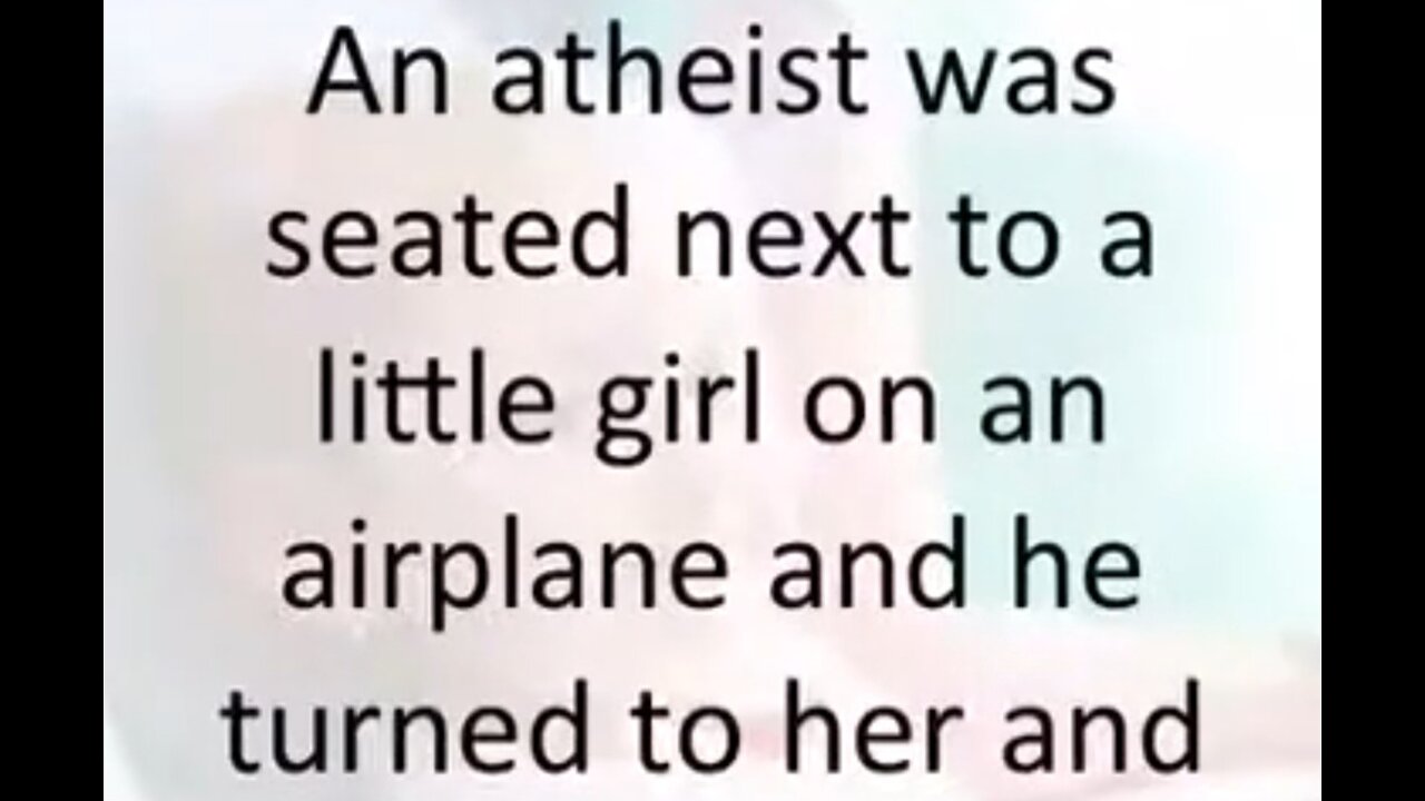 Little Girl Mocks An Atheist Fool