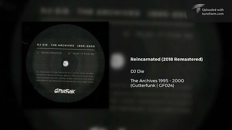 DJ Die - Reincarnated (2018 Remastered) | Drum & Bass