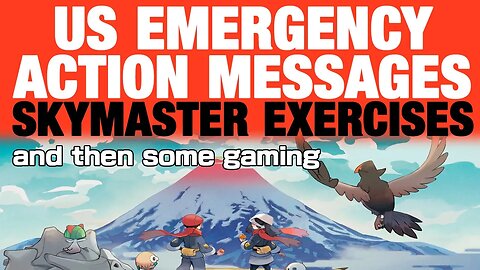 EAM News: SKYMASTER MESSAGES & Pokémon Legends Arceus