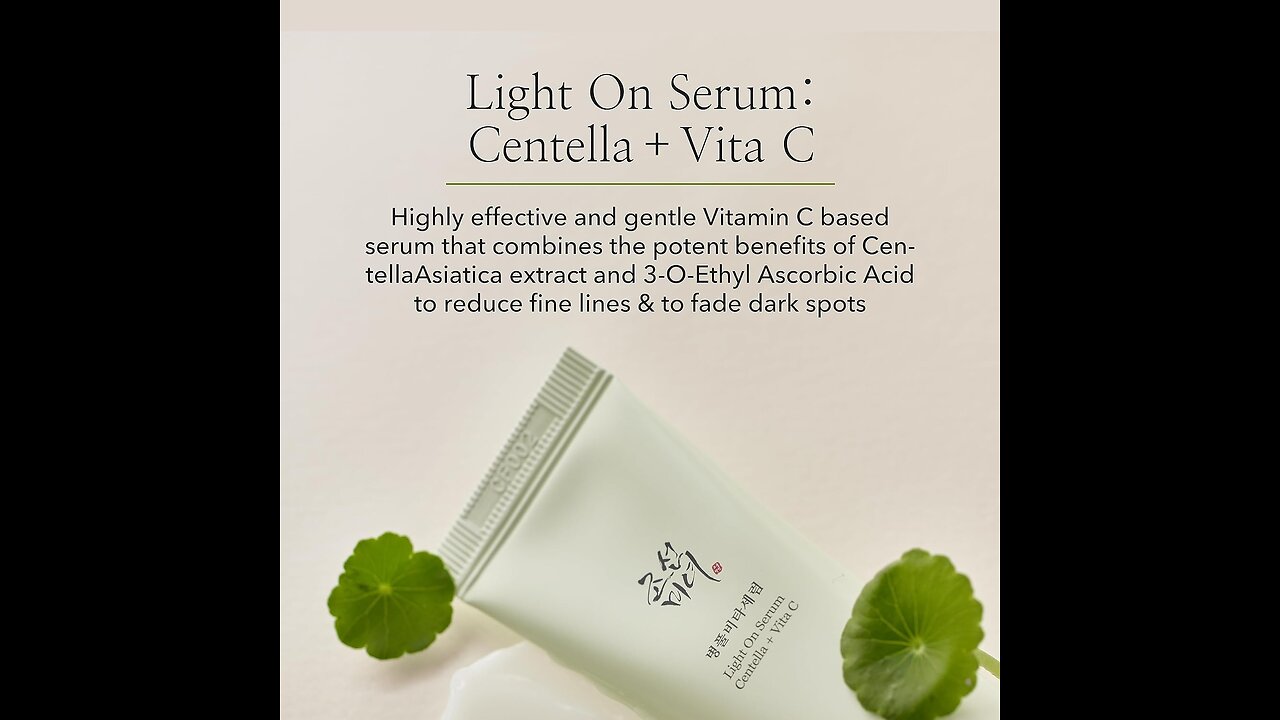 Beauty of Joseon Light On Serum Vitamin C Centella Dark Spot