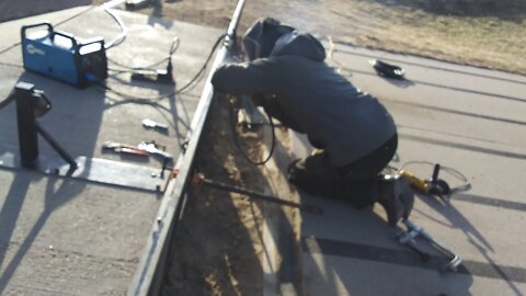 4-2-22 welding the gate