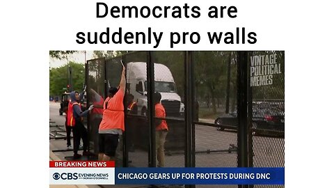 Walls Are Going Up And Chicago Police Are Getting 'Sick' Ahead Of The DNC
