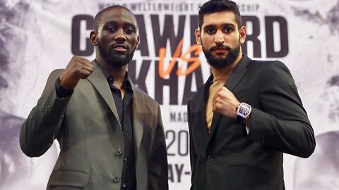 Amir Khan Crawford is Top P4P in Boxing, Rematch With Spence Will Be Same Result