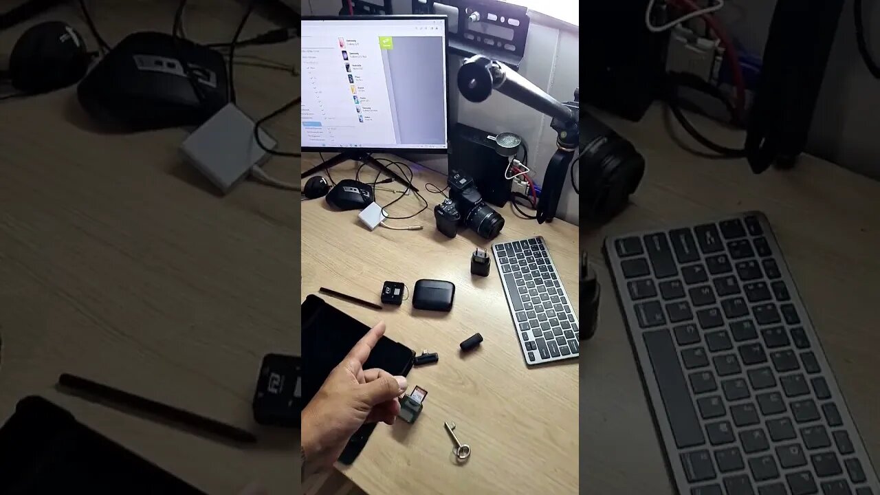 Mas um dia de gravação