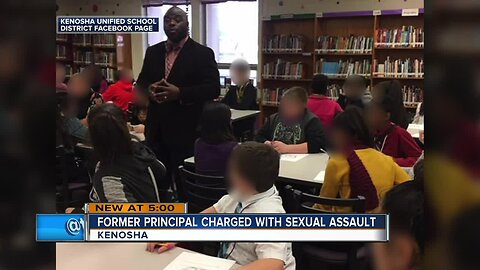 Former Kenosha Principal charged with sexual assault