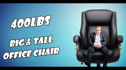 Colamy Big and Tall Exeuctive Chair 400 Lb limit