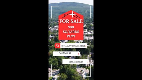 300 SQ YARDS PLOT SALE KURMANNAPALEM VISAKHAPATNAM