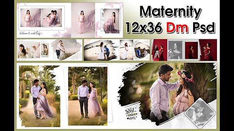 12 36 album psd file free download || New dm PSD file ||