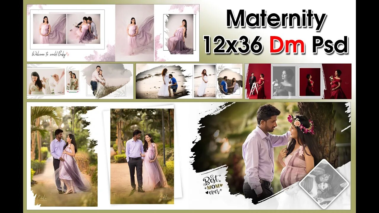 12 36 album psd file free download || New dm PSD file ||