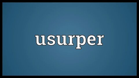 Usurper A Deity Who Takes a Position of Power Illegally or by Force and Deception
