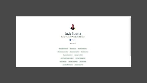 Jack Bosma Is Using Upwork