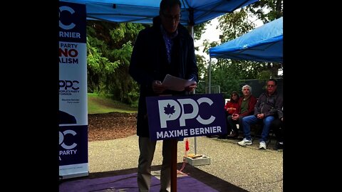 Maxime Bernier announces the PPC policy on pipelines