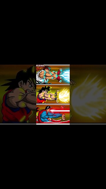 Ryu, Goku E Superman - Em Disputa!