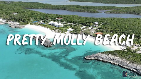 Pretty Molly Beach, Little Exuma, Bahamas (Snorkeling with Stingrays)