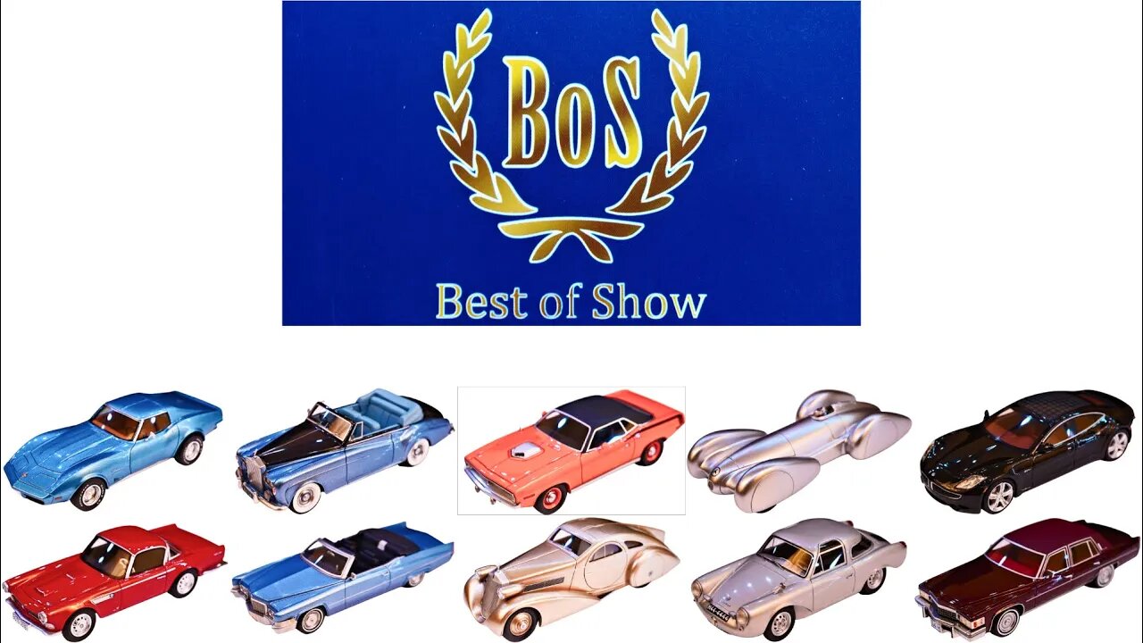 BEST OF SHOW (BoS) models from my 1/43 scale collection