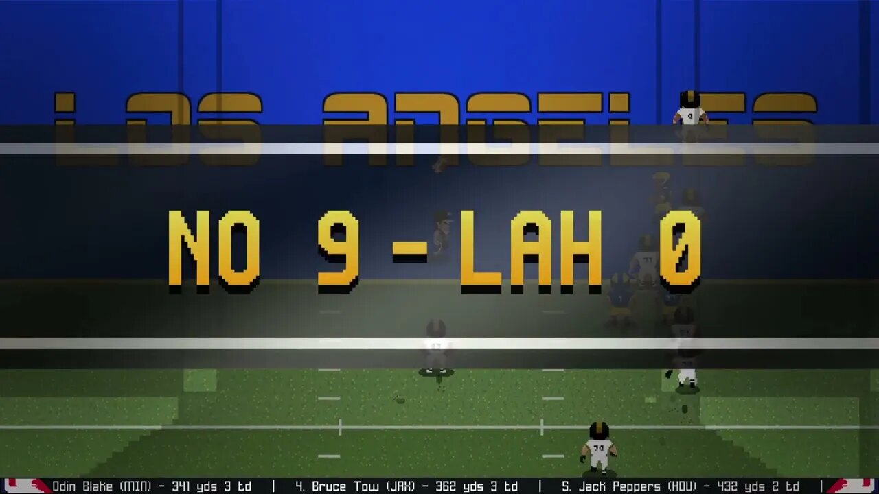 EFL:2-12- New Orleans Royals (0-1) v Los Angeles Waves (1-0) - Legend Bowl - Week 2