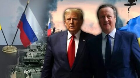 David Cameron discusses peaceful deal over Ukraine with Trump, Sunak forced to justify