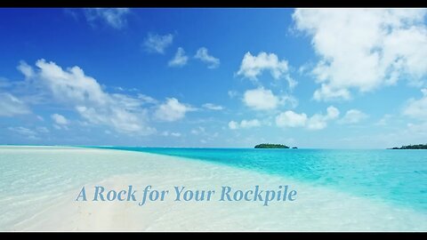 A Rock for Your Rockpile आपके रॉकपाइल के लिए एक चट्टान #Grace #Godisjust #Patience