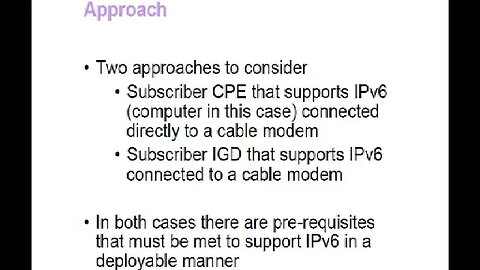 Track IPv6