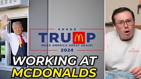 Trump Works At McDonalds in Key Swing State