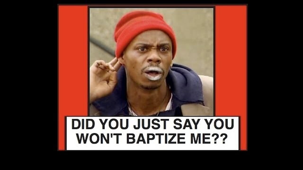 Men Of God Baptizing Unrepentant Sinners?