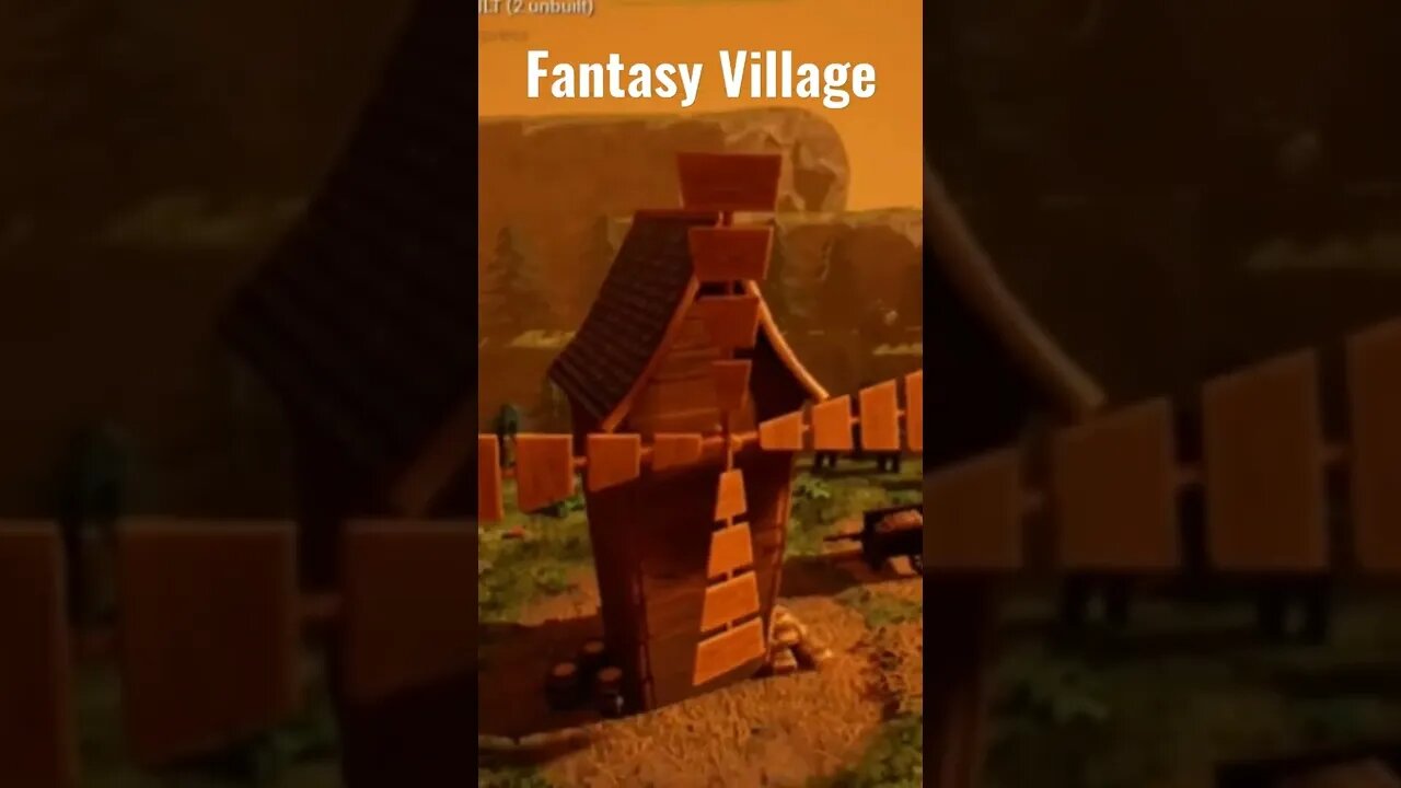 Greenwood Fantasy Village Fly By #unrealengine #fantasy