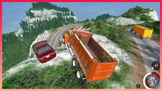 TruckFails | Trucks Jumping #131 | BeamNG.Drive |TrucksFails