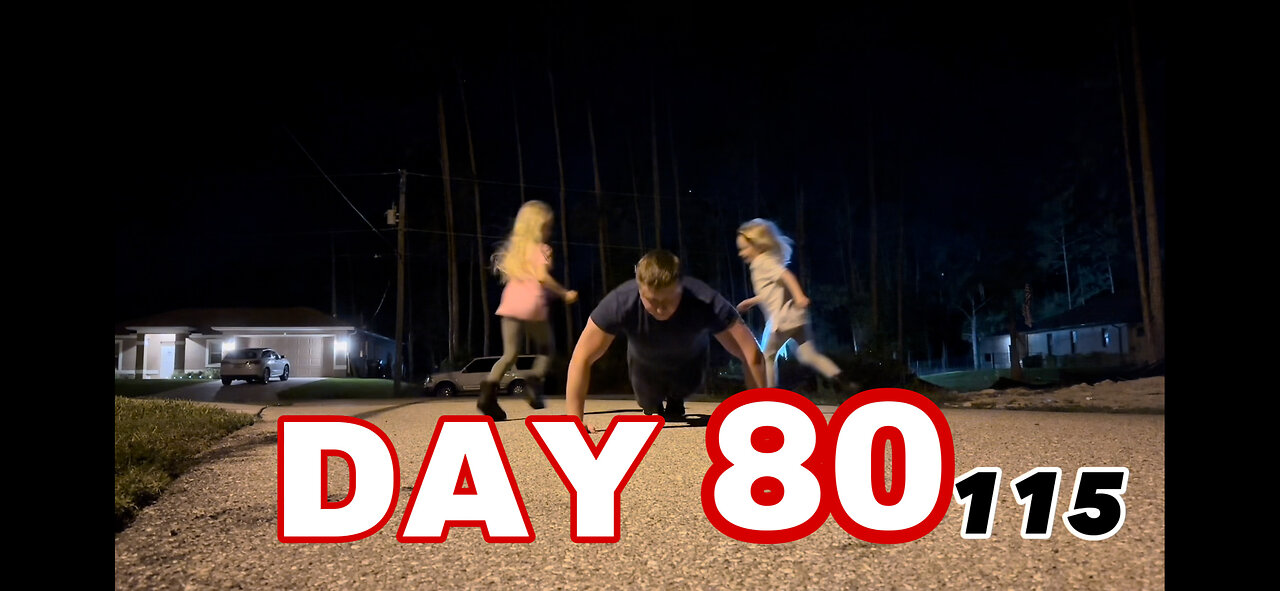 March 21st. 133,225 Push Ups challenge (Day 80)