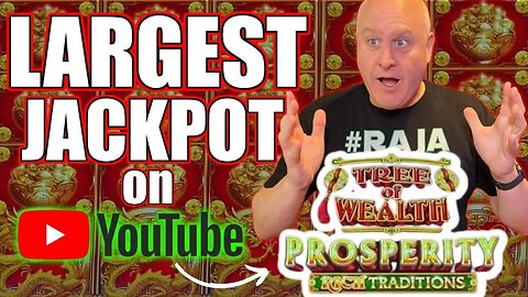 RECORD BROKEN! 🎉 THE LARGEST TREE OF WEALTH JACKPOT EVER RECORDED ON JADE ETERNITY!