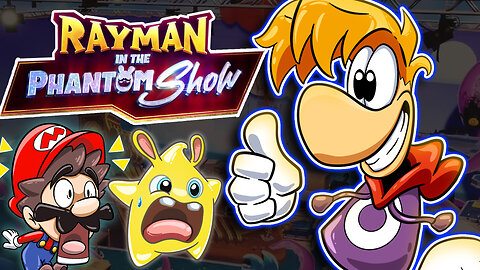 Rayman vs SUPER MARIO | Historia RAYMAN IN THE PHANTOM SHOW