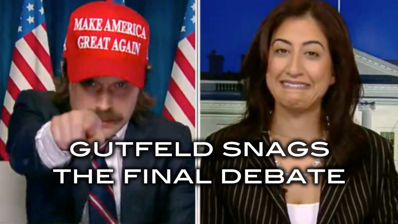 Gutfeld Snags the Final Debate