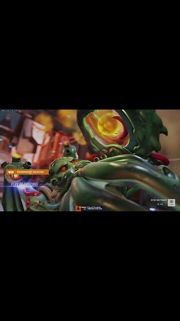 Torbjorn stopped the Ulting Pharah. Good Job Torb.