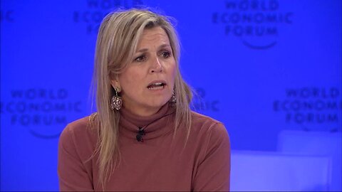 Queen Máxima of the Netherlands, speaking at the WEF's annual Davos summit: Digital ID is necessary