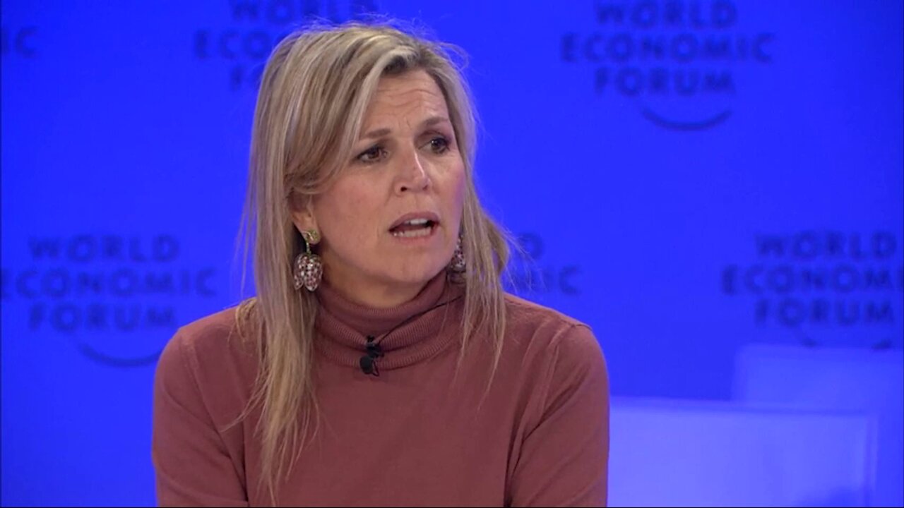Queen Máxima of the Netherlands, speaking at the WEF's annual Davos summit: Digital ID is necessary
