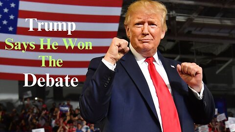 Who Won the Presidential Debate 2024 | Trump Says He Won the Debate | Harris Vs Trump Full Debate