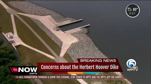 Harvey reinforcing concerns about Herbert Hoover Dike at Lake Okeechobee