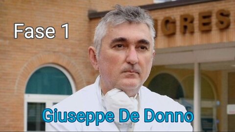 COVID19, TERAPIA: Plasma, De Donno Fase 1
