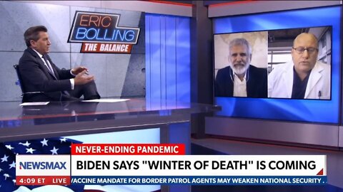 "Our government and health agencies do not talk about early treatment" - Dr. Pierre Kory - Dec. 20, 2021 Newsmax interview