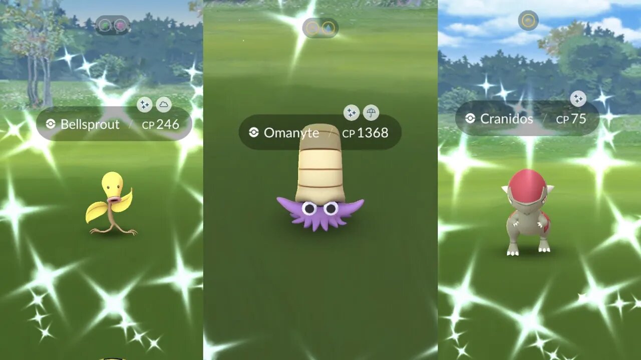 Pokemon Go Adventure Week and other Shiny Compilation