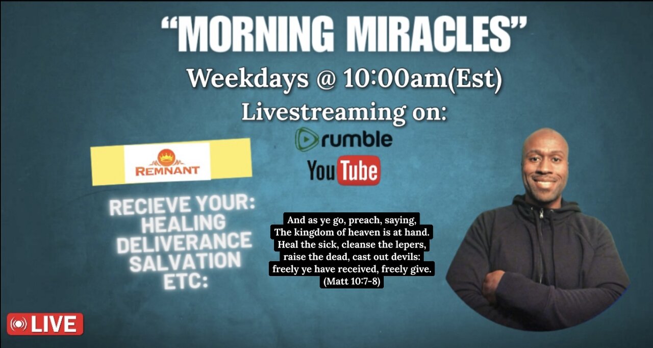 “Morning Miracles” (Why do these evil leaders hate us so much)