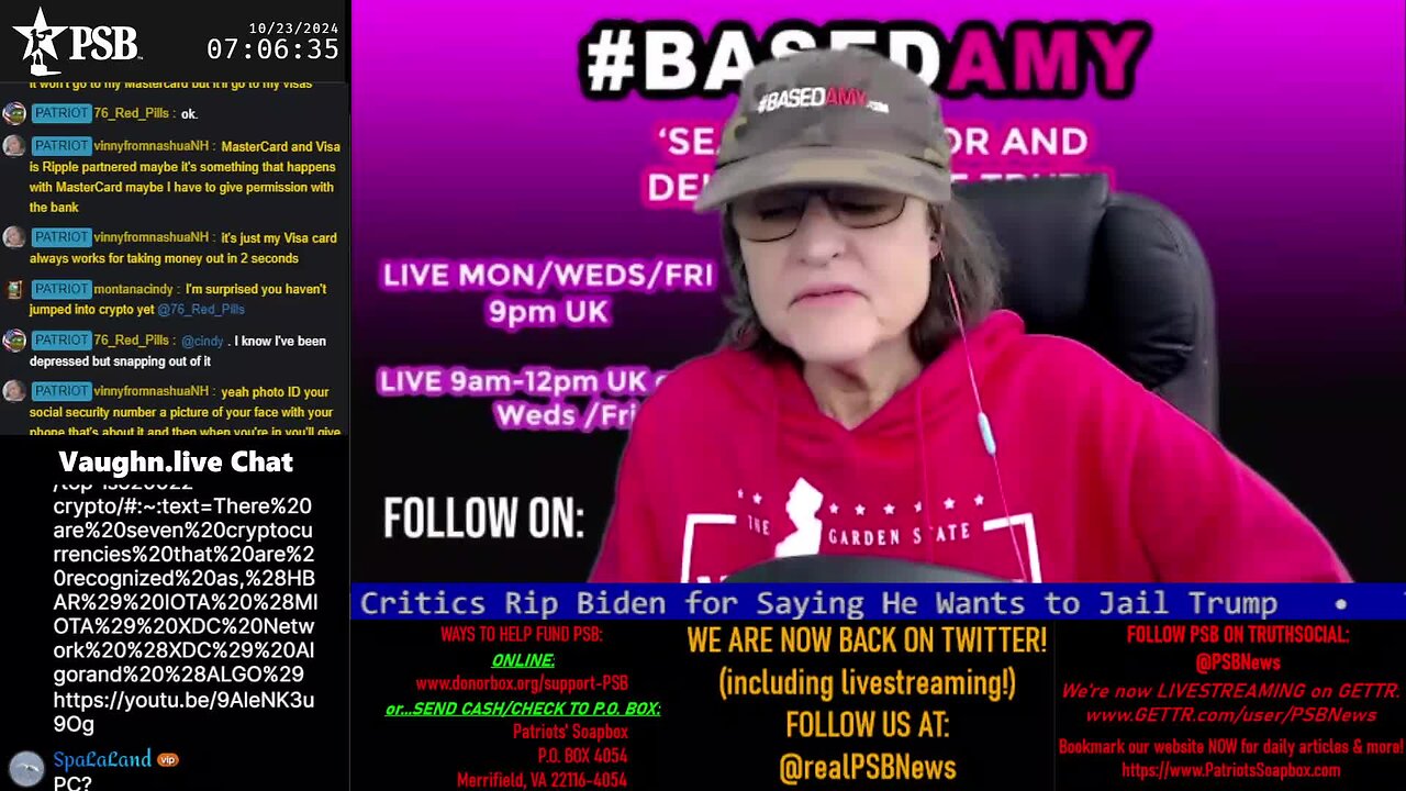 2024-10-23 07:00 EDT - Patriots Soapbox AM: with MykelJaye