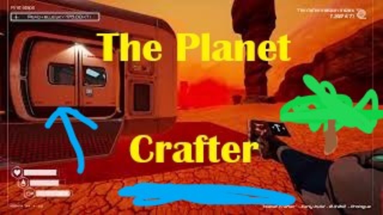 The Planet Crafter - Green Stuff and aqua/water finally