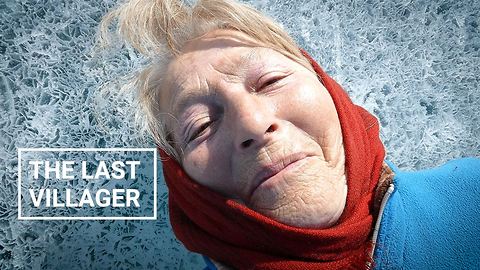 This lady is the last living resident of her frozen village