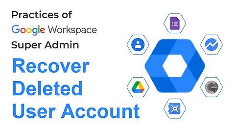 How to Recover Deleted User Account in Google Workspace | Google Admin Tips
