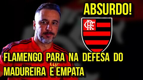 ABSURDO! FLAMENGO NÃO FURA RETRANCA E EMPATA COM MADUREIRA! ARBITRAGEM PREJUDICA MENGÃO NO JOGO